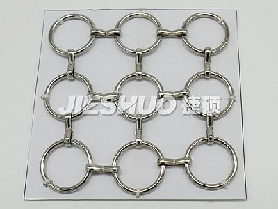金属环装饰帘